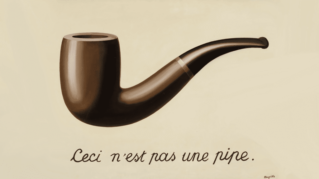 The Treachery of Images by René Magritte