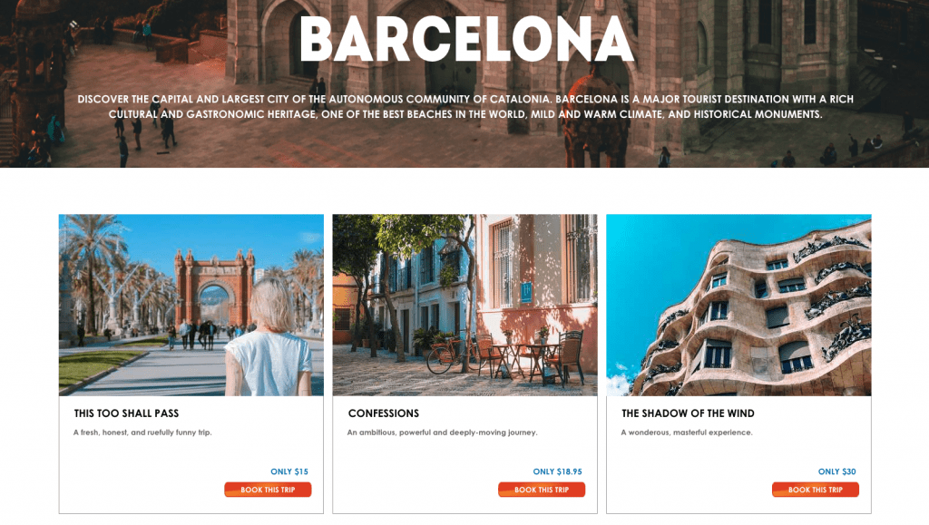 Search results for Barcelona
