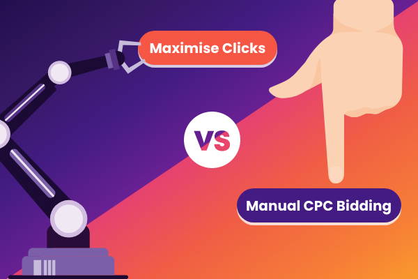 Maximize Image With Clicks vs. Manual Bidding
