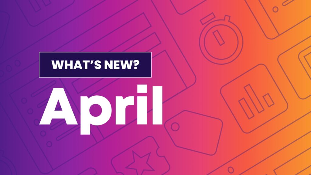 what's new april