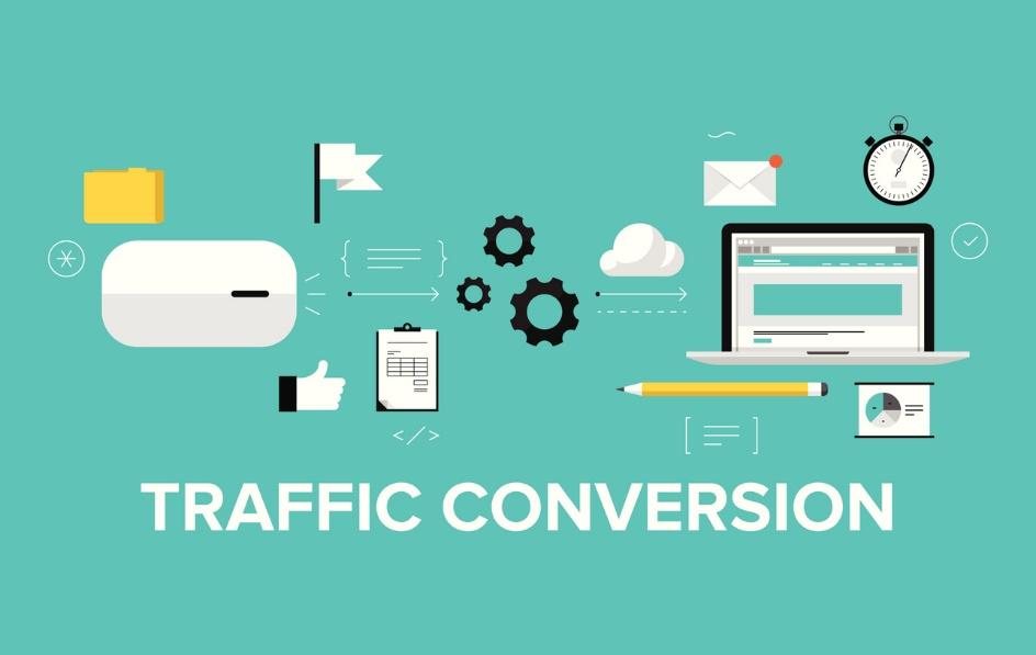 image with traffic conversion